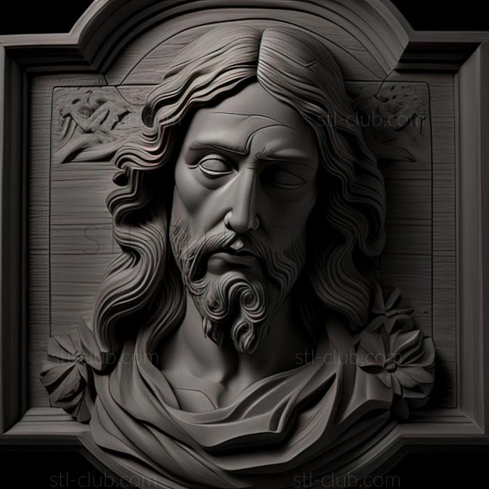 3D model st jesus (STL)